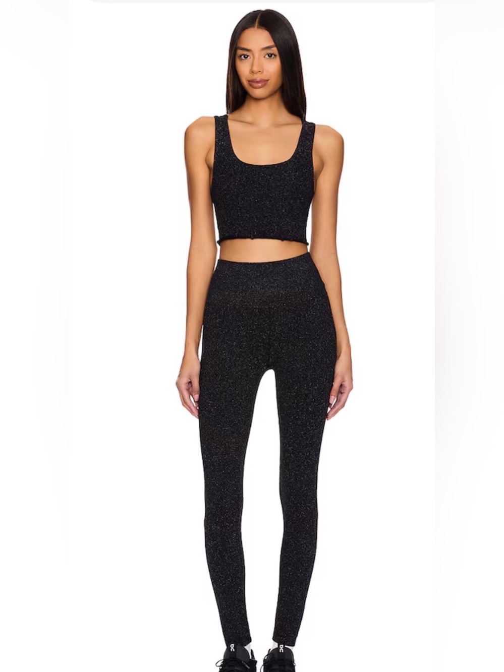 Spiritual Gangster Set Shimmer Black Size XS - Picture 2 of 8